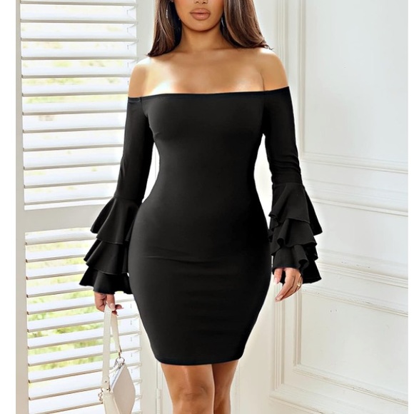 Shinning Sequins Women Sexy mesh See Through Cloak Sleeve Sexy Bodycon Mini Dress Nightclub Party Bar Singer Performance Costume main image 1